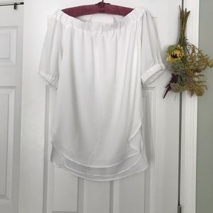 Michael Kors Off-The-Shoulder Top